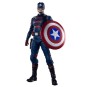 Figura Capitán América John Walker  15 cm Marvel Falcon & Winter Soldier