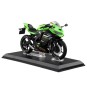 Réplica Motocicleta Kawasaki Ninja ZX-25R Yamaha Verde Lima 16,5 cm - Escala 1:12