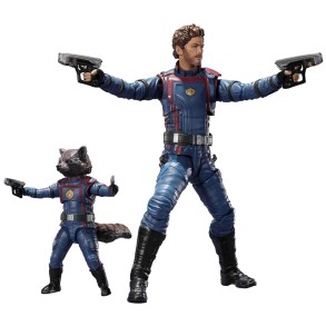 Figura Star Lord & Rocket Racoon 15 y 6 cm - Guardianes de la Galaxia Vol 3