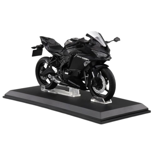 Réplica Motocicleta Kawasaki Ninja ZX-25R Yamaha Negro Metalizado 16,5 cm - Escala 1:12