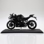 Réplica Motocicleta Kawasaki Ninja ZX-25R Yamaha Negro Metalizado 16,5 cm - Escala 1:12