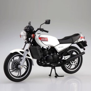 Réplica Motocicleta Yamaha RZ250 Blanco Perlado 17,5 cm - Escala 1:12 2