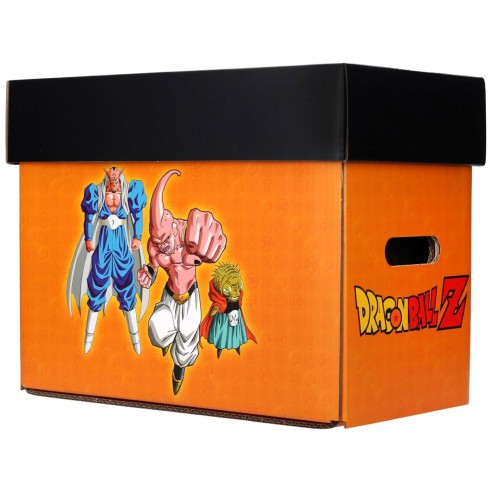 Caja Naranja tapa Negra para Comics Personajes Dragon Ball 40 x 21 x 30 cm