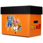 Caja Naranja tapa Negra para Comics Personajes Dragon Ball 40 x 21 x 30 cm