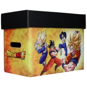 Caja Amarilla tapa Negra para Comics Personajes Dragon Ball 40 x 21 x 30 cm 2