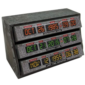 Replica Regreso al Futuro Prop Time Circuits Escala 1:1