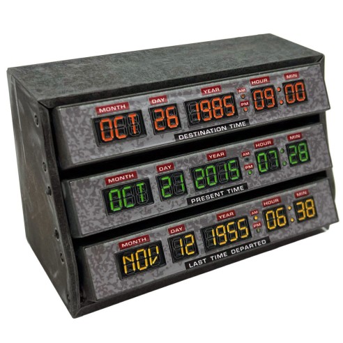 Replica Regreso al Futuro Prop Time Circuits Escala 1:1