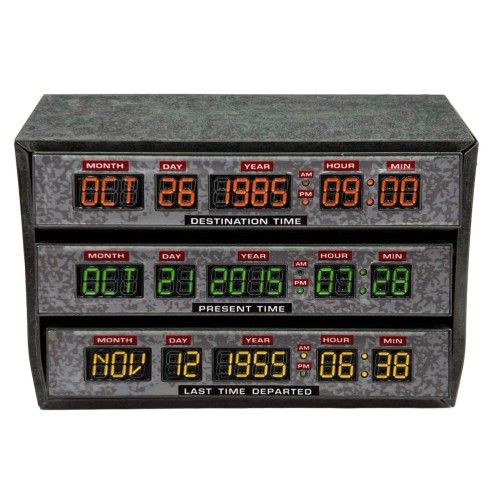 Replica Regreso al Futuro Prop Time Circuits Escala 1:1