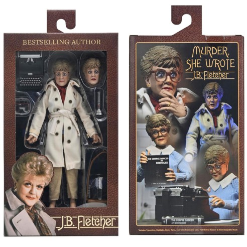 Figura Jessica Fletcher con Ropa 20 cm - Se Ha Escrito un Crimen