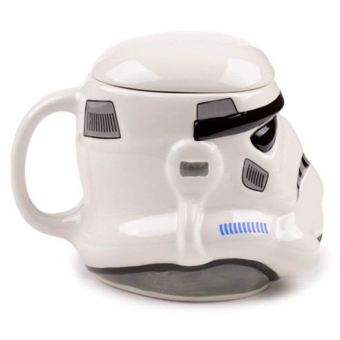 Taza de Cerámica 3D con Forma Casco Soldado Imperial Stormtrooper
