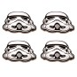 Set de 4 Posavasos Soldado Imperial - The Original Stormtrooper