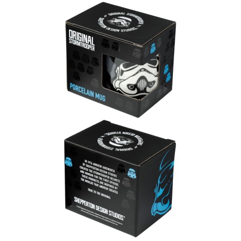 Taza de Porcelana Soldado Imperial Stormtrooper Negra