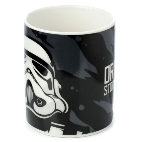 Taza de Porcelana Soldado Imperial Stormtrooper Negra