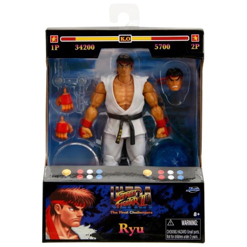 Figura Ryu Street Fighter II - 15 cm