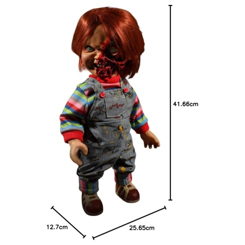 Figura Chucky Pizza Face Parlante 38 cm