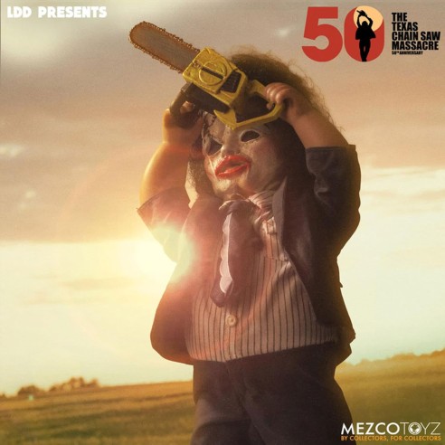 Figura Leatherface Edición 50 Aniversario 26,5 Cm - La Matanza de Texas