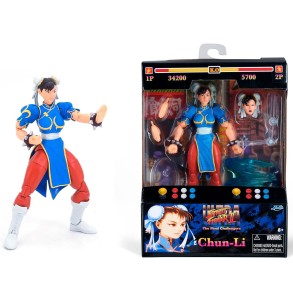 Figura Chun-Li Street Fighter II - 15 cm