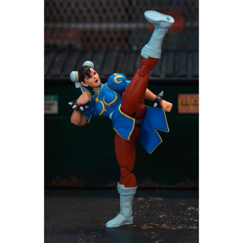 Figura Chun-Li Street Fighter II - 15 cm