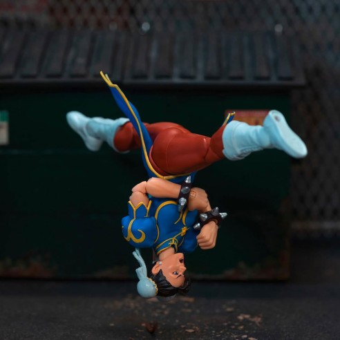 Figura Chun-Li Street Fighter II - 15 cm