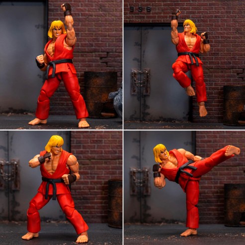 Figura Ken Street Fighter II - 15 cm