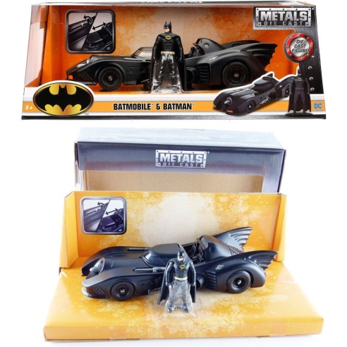 Coche Batmobile Batman Returns con Figura de Batman  Escala 1:24