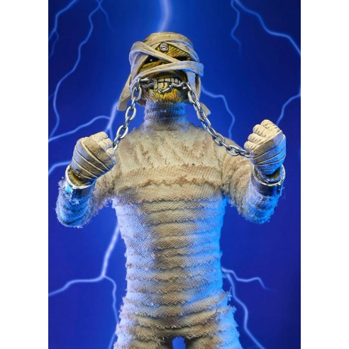 Figura Eddie Mummy Powerslave Clothed  20 cm - Iron Maiden