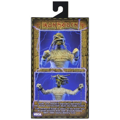 Figura Eddie Mummy Powerslave Clothed  20 cm - Iron Maiden