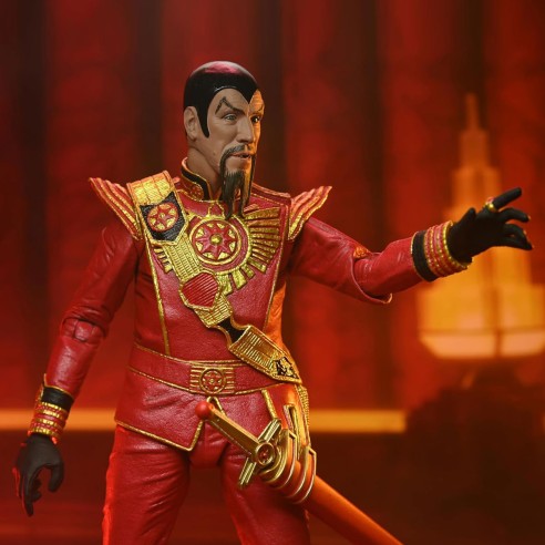 Figura Flash Gordon 18 cm - Red Military Outfit 1980