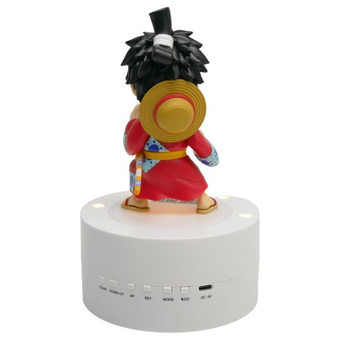 Reloj Despertador Luminoso Luffy 18 cm