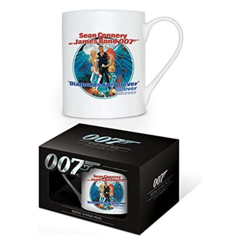Taza James Bond Los Diamantes para la Eternidad