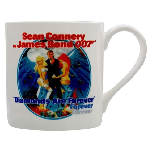 Taza James Bond Los Diamantes para la Eternidad