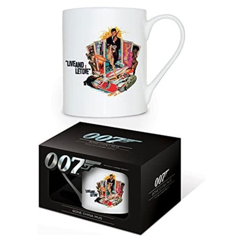 Taza James Bond Vive y deja Morir