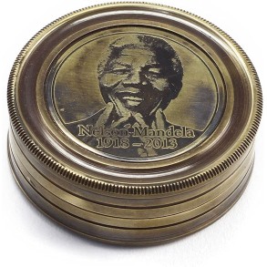 Brújula Latón Nelson Mandela 2