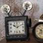 Reloj Metálico de Sobremesa Proyector Vintage