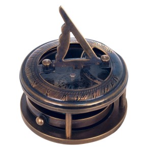 Reloj Solar, Brújula y Lupa Vintage 2