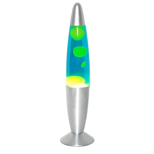 Lámpara de Lava de  Aluminio 40 cm