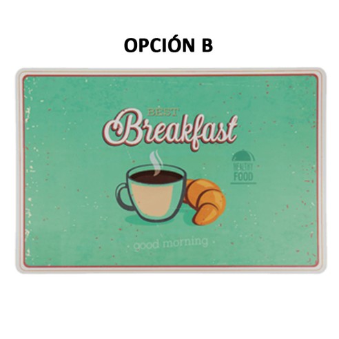 Salvamanteles Individual Diseños Coffe