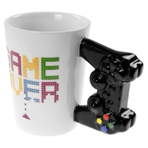 Taza con Asa Mando Play Game Over