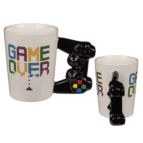Taza con Asa Mando Play Game Over