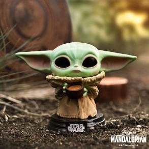 Funko POP! Baby Yoda (The Child) con Taza en Manos - The Mandalorian 2