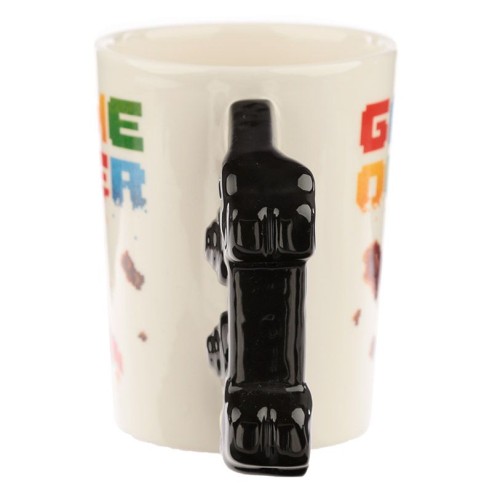 Taza Videojuego Pixel Asa Mando Play Game Over