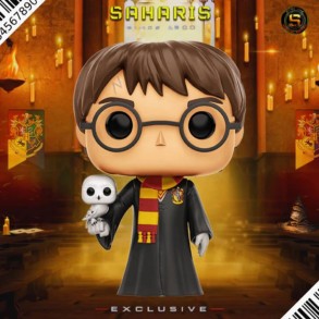 Figura Harry Potter con Hedwig Funko 9 cm 2