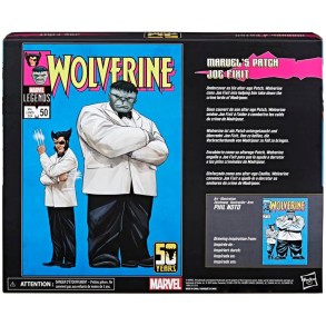 Set 2 Figuras Patch & Joe Fixit Wolverine X-Men Marvel Legends Articuladas 20 cm 2