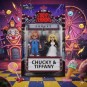 La novia de Chucky Pack de 2 Figuras Toony Terrors Chucky & Tiffany 15 cm