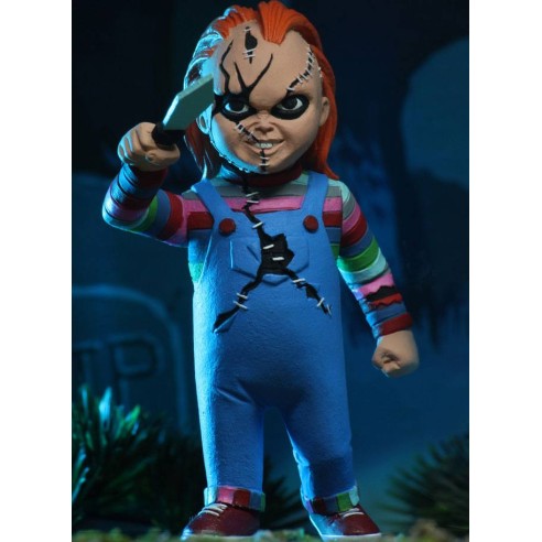 La novia de Chucky Pack de 2 Figuras Toony Terrors Chucky & Tiffany 15 cm