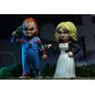 La novia de Chucky Pack de 2 Figuras Toony Terrors Chucky & Tiffany 15 cm
