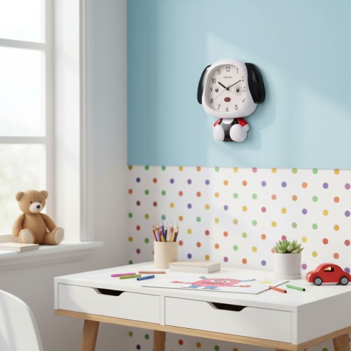 Reloj de Pared Pendular Niños Love Me