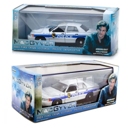 Ford Crown Victoria Police Interceptor MacGyver (2003) Escala: 1:43