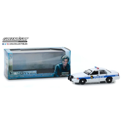 Ford Crown Victoria Police Interceptor MacGyver (2003) Escala: 1:43