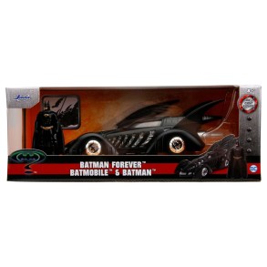 Coche Batmobile Batman Forever (1995) con Figura Batman Escala 1:24 2